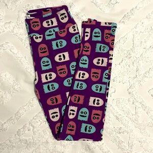LuLaRoe Halloween Ghost Leggings
